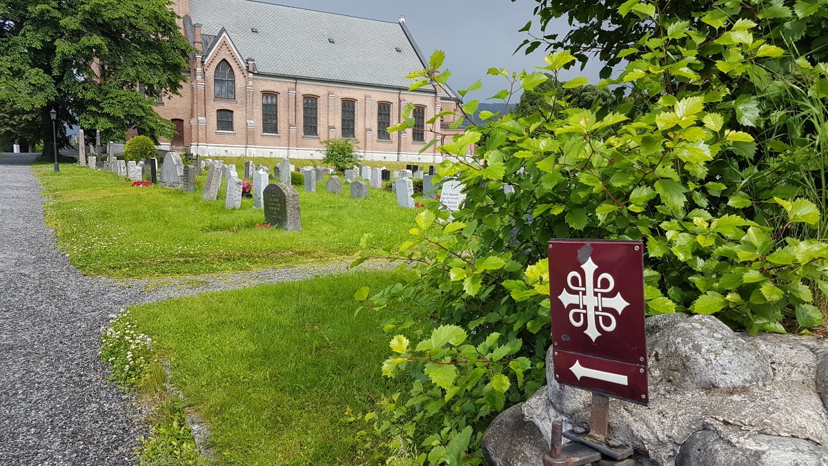 Szlakiem pielgrzymów do  św. Olafa